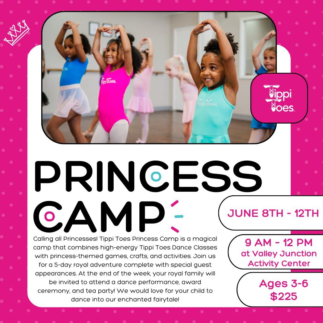 West Des Moines Tippi Toes Summer Princess Camp!