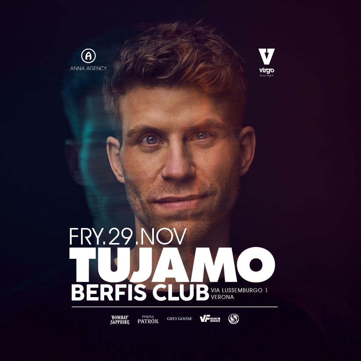 Ven 29 Nov  Tujamo - Berfis Club 