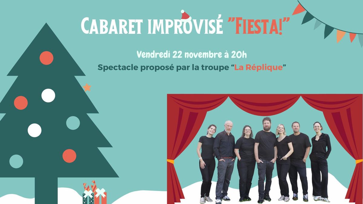 Soir\u00e9e cabaret improvis\u00e9 "FIESTA !"