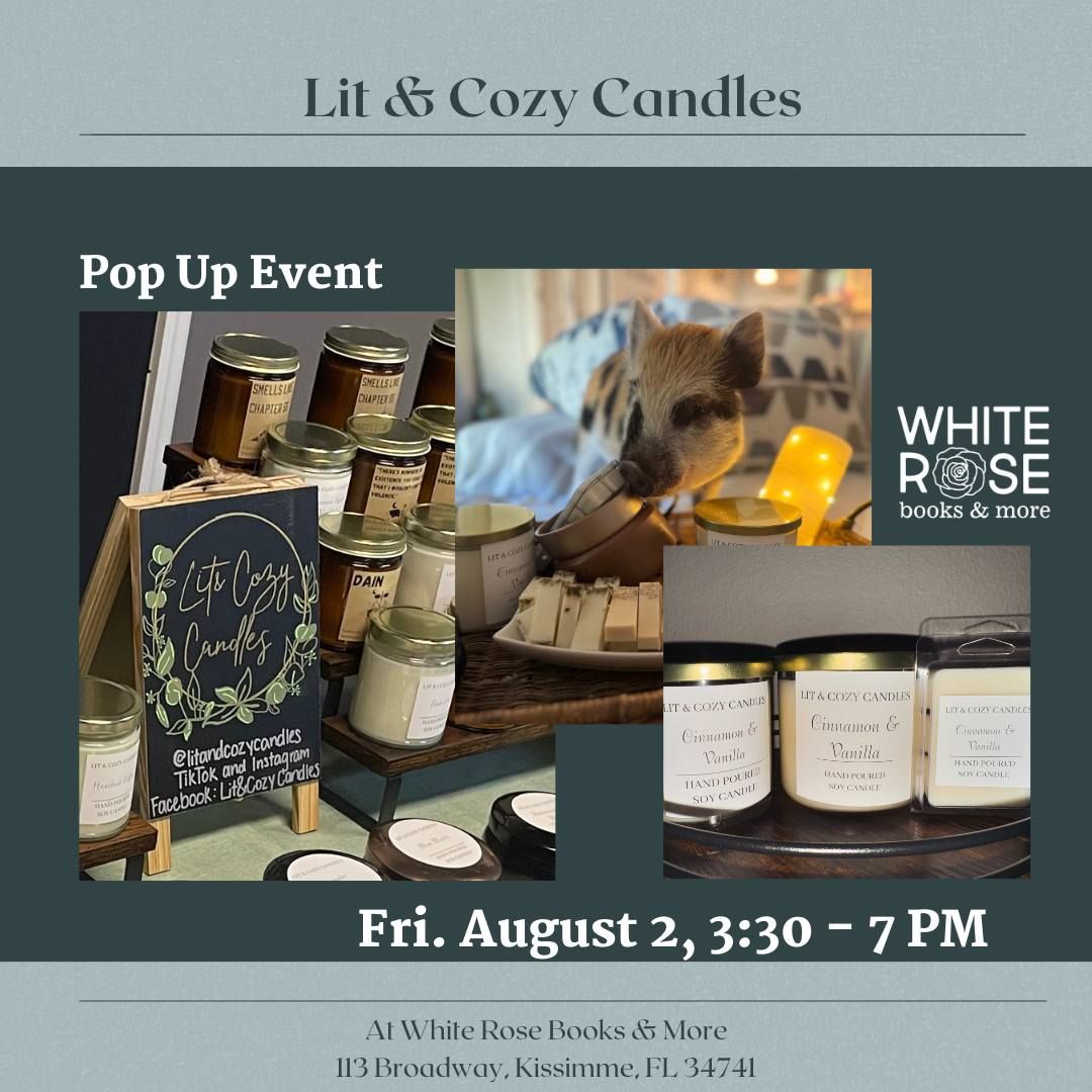 Lit & Cozy Candles Pop- Up Event