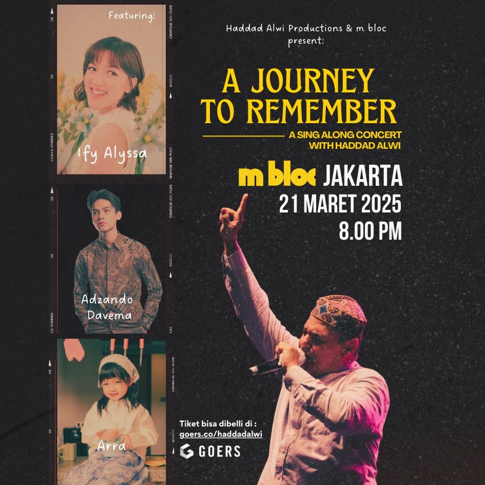 A Journey to Remember: a sing along concert with Haddad Alwi