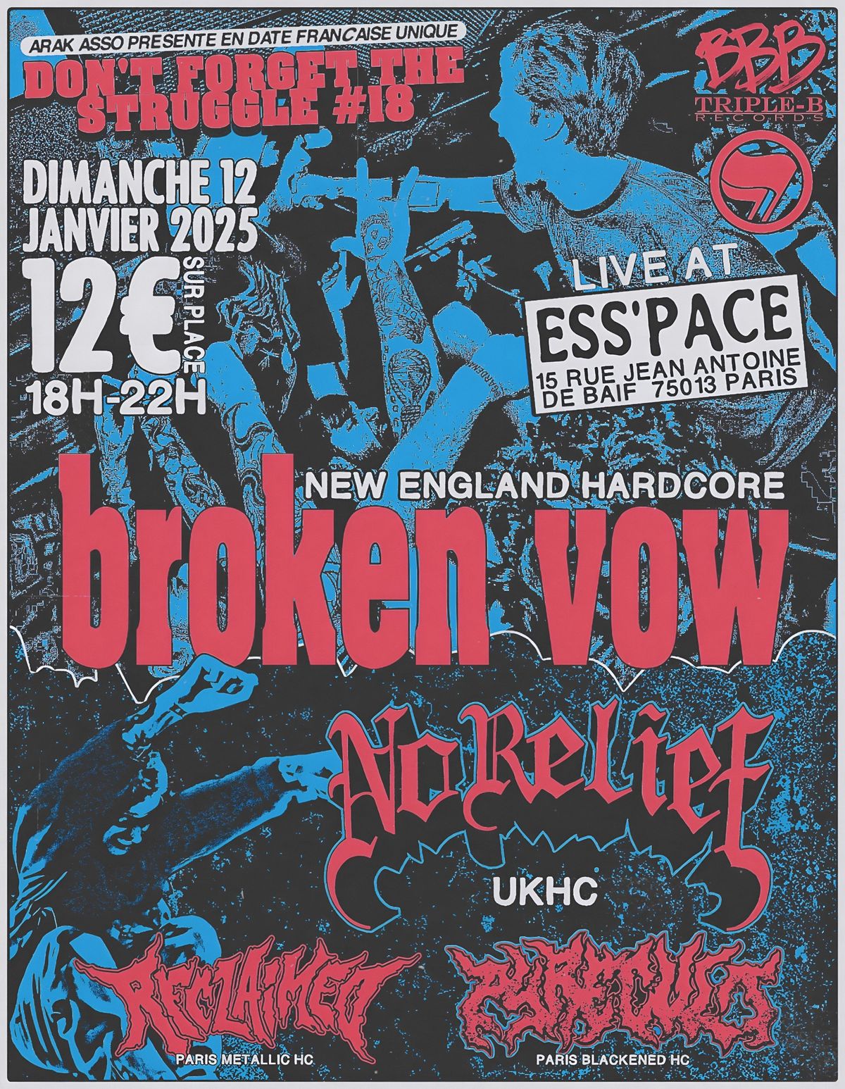 DFTS #18: Broken Vow + No Relief + Reclaimed + Pyrecult @ESS'pace