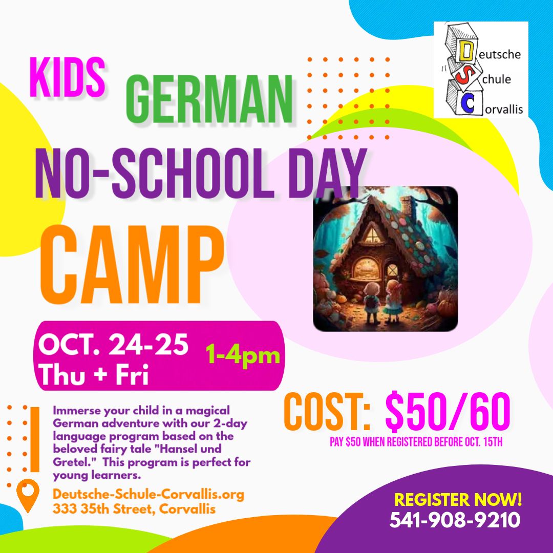 October "No School" Day Camp