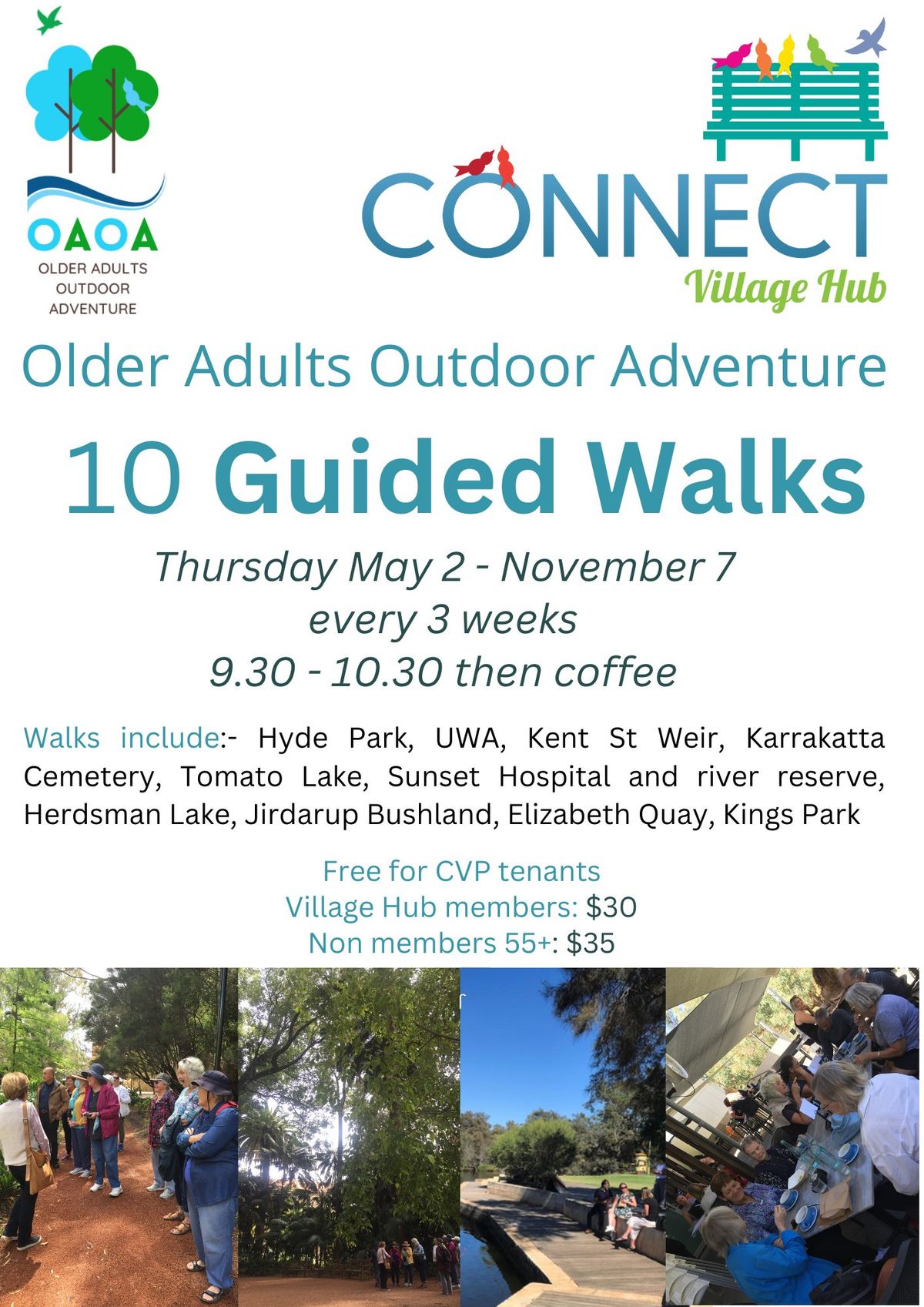Older Adults Outdoor Adventure