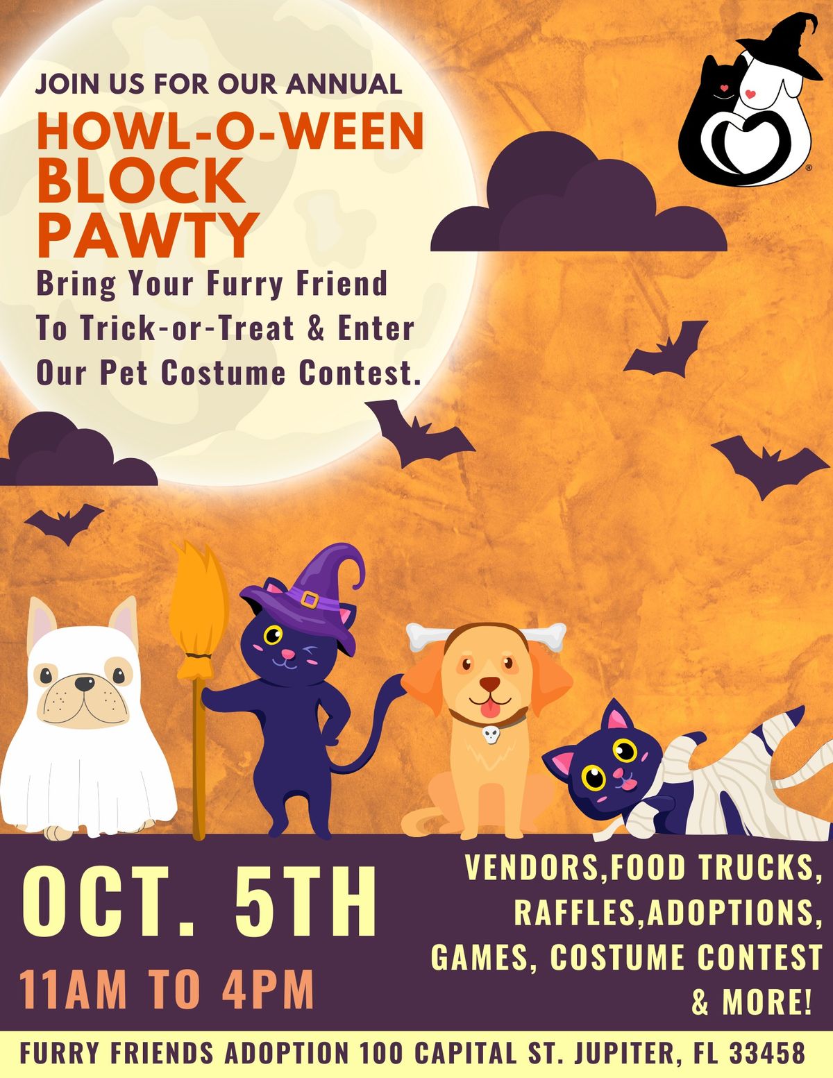 Howl-O-Ween Block Pawty