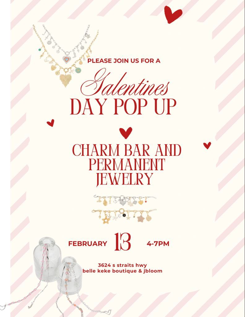 Galentine's Day Pop-Up :: Charm Bar + Permanent Jewelry 