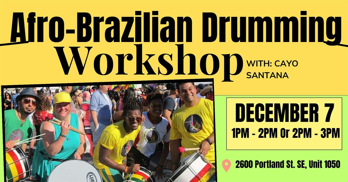 Afro-Brazilian Drumming Workshop