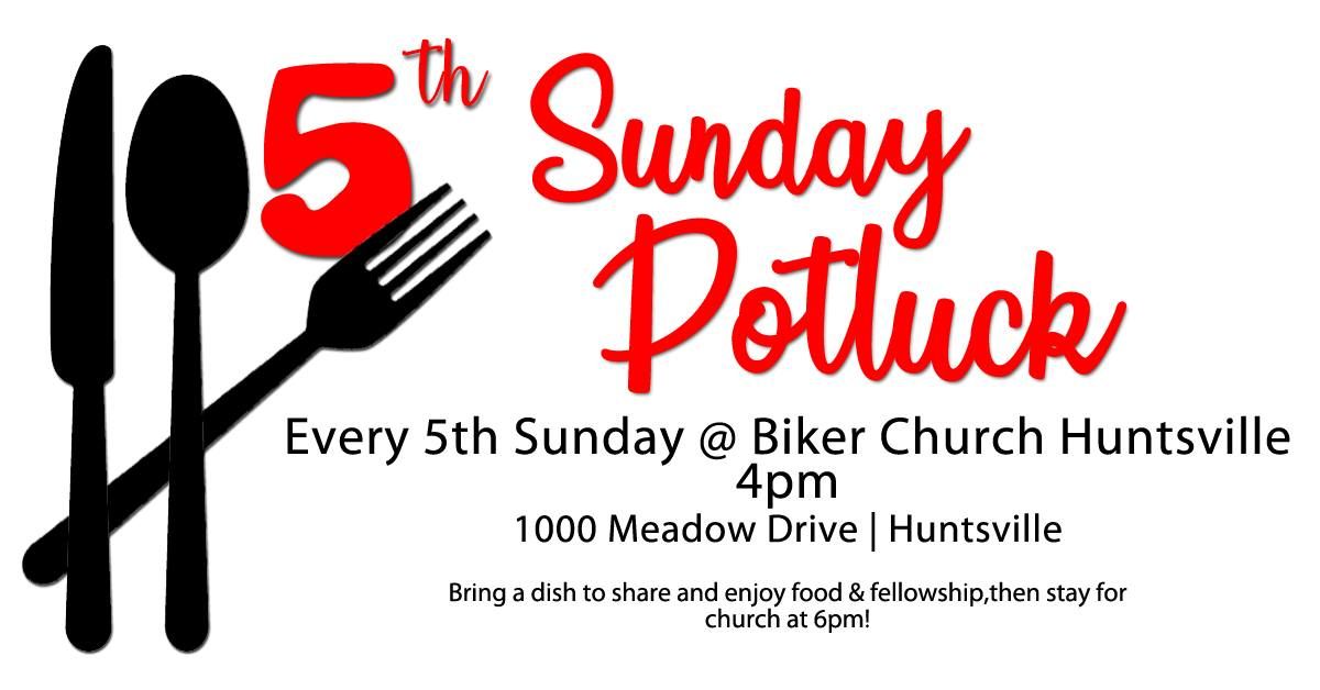 5th Sunday Potluck