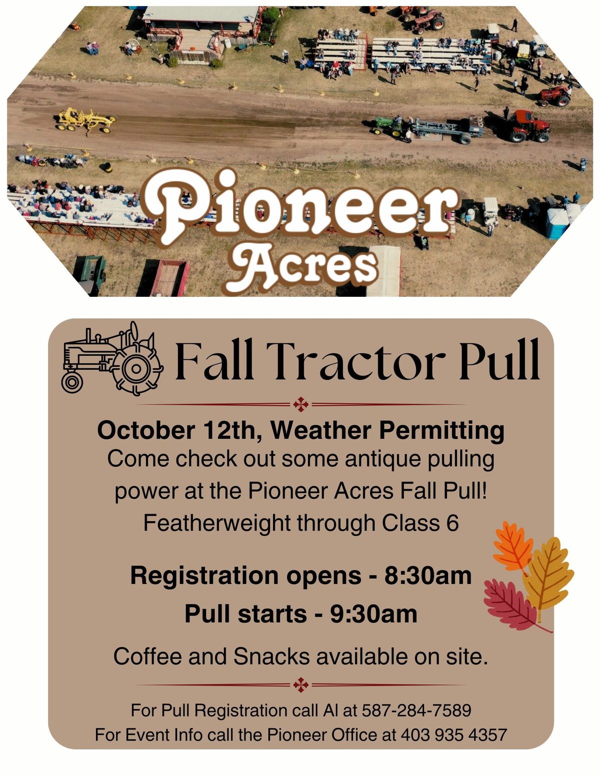 Fall Tractor Pull