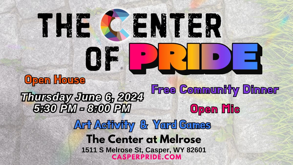 The Center of Pride Kick off!