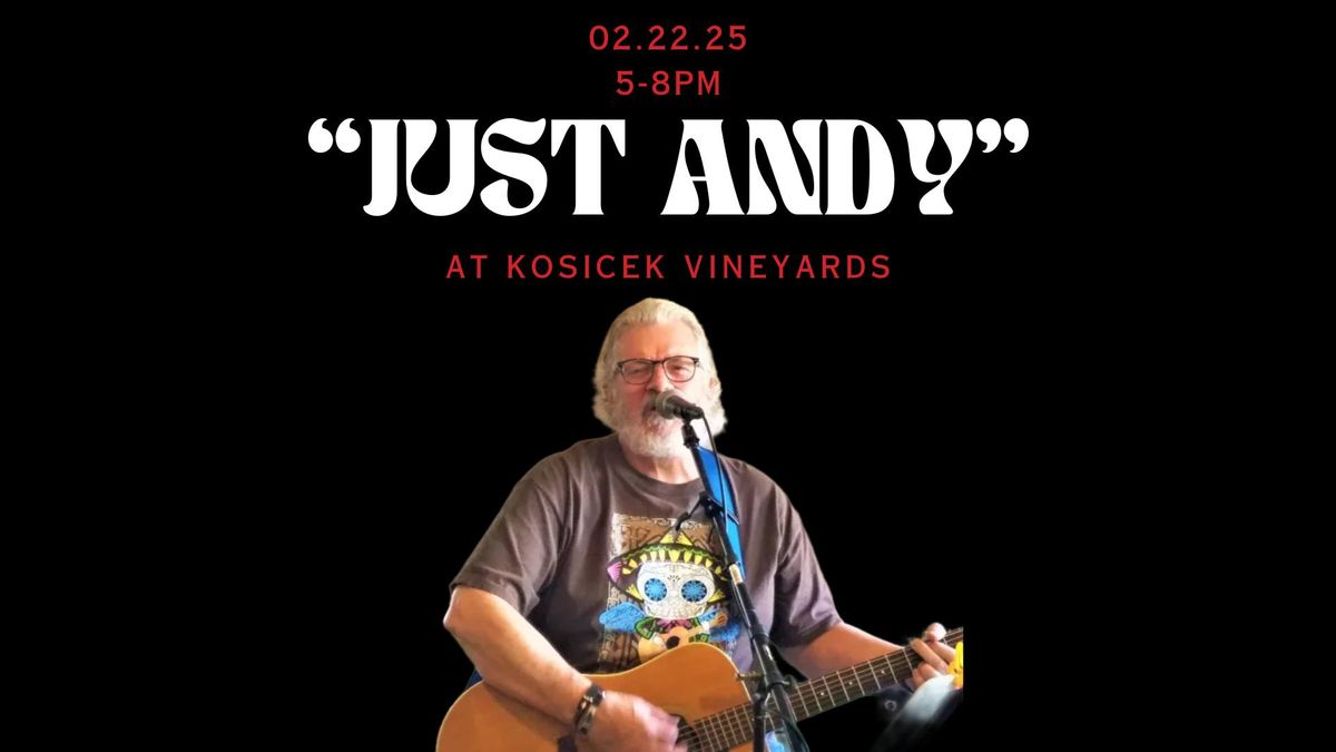 Live Music by "Just Andy" \ud83c\udfb5\ud83c\udf77