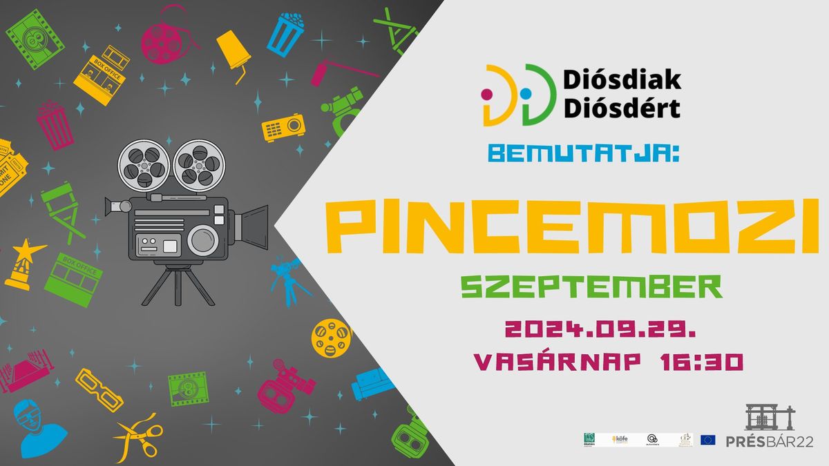 PinceMozi Szeptember - Filmklub a DiDivel