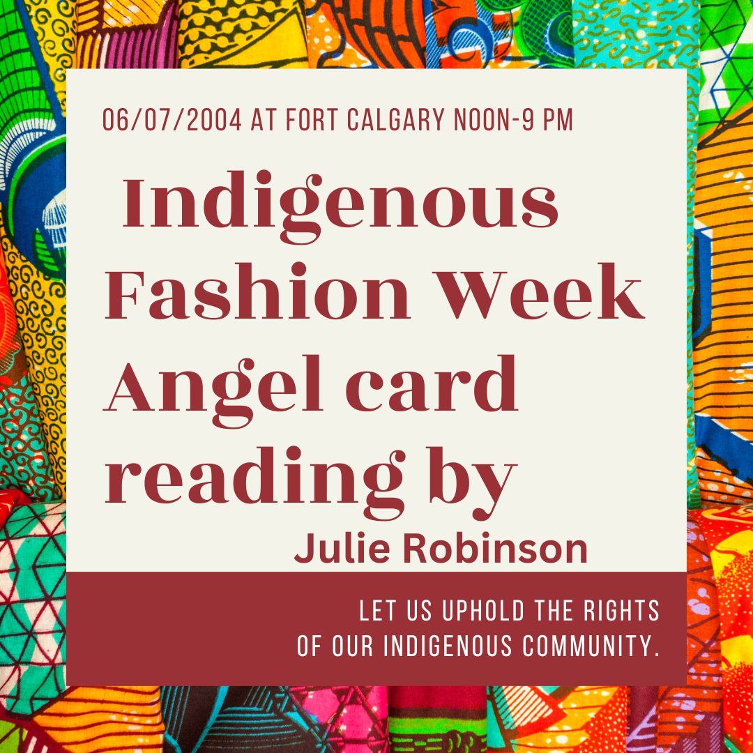 Angel Readings at the Indigenous Fashion Week