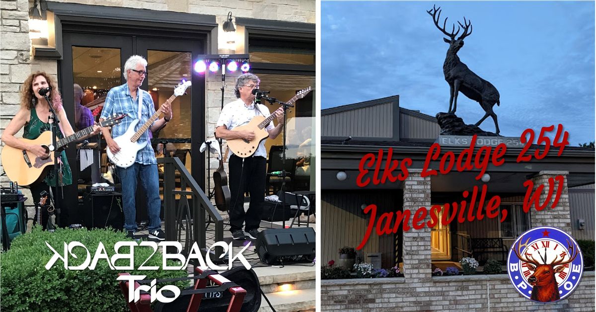 Back2Back Trio at Janesville Elks Lodge 254