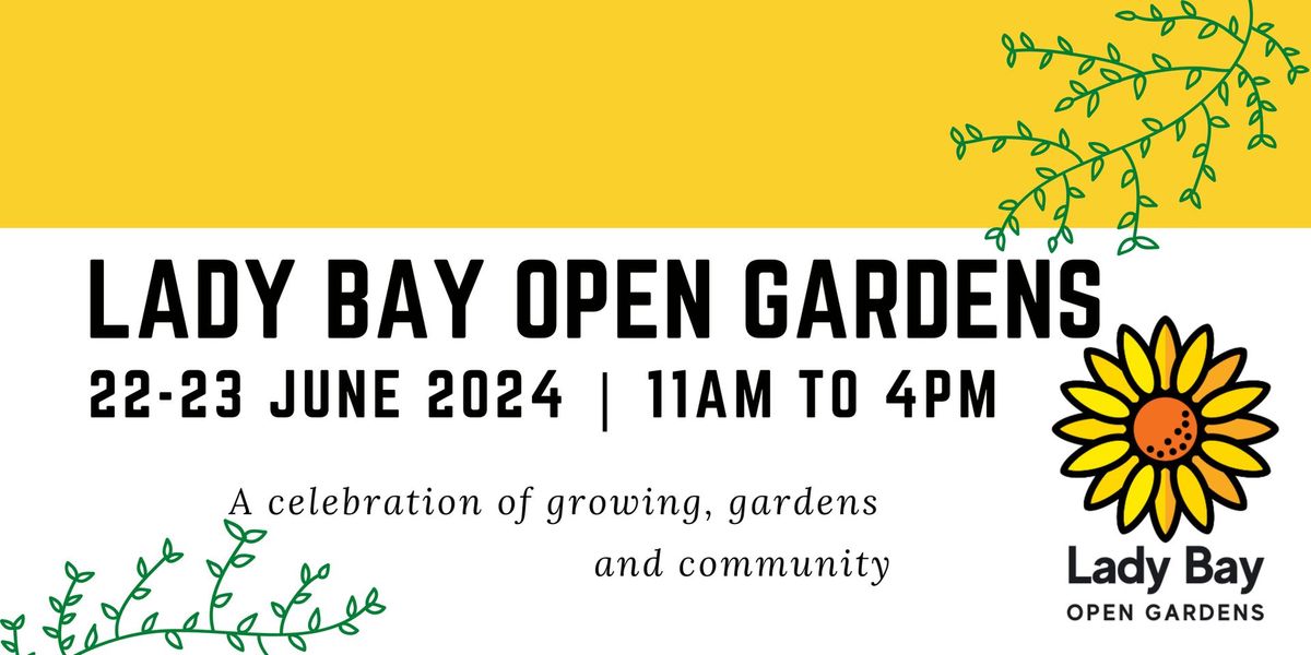 Lady Bay Open Gardens 2024