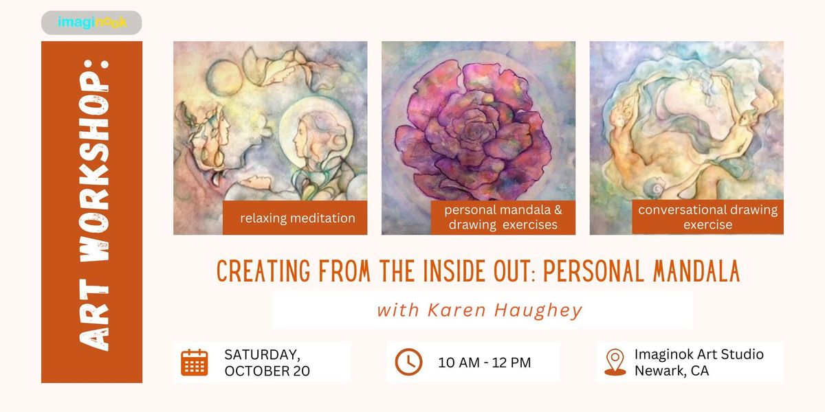 Creating Inside Out: Personal Mandala workshop with Karen Haughey