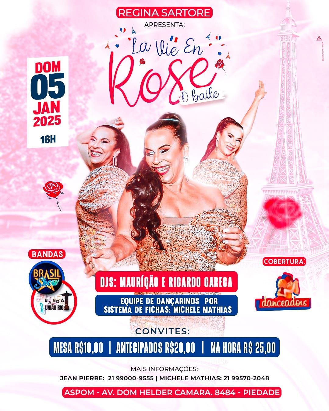 LA VIE EN ROSE-PARIS NO SAL\u00c3O DE BAILE 