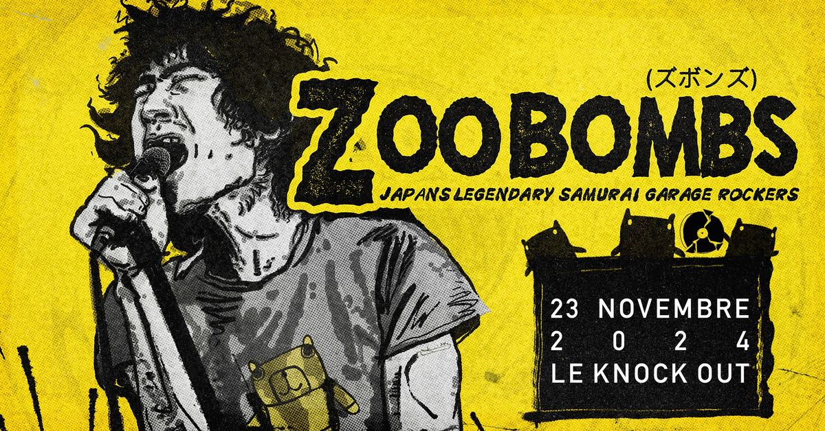 ZOOBOMBS en show et lancement du vinyle THE BEST 1994-2024