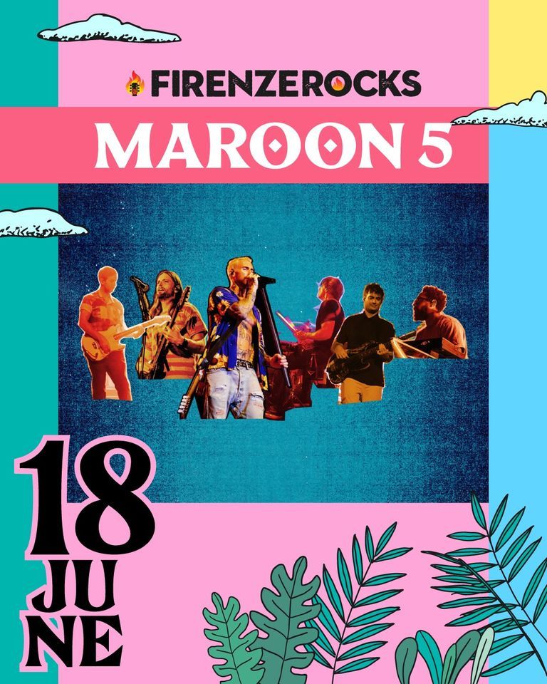 Maroon 5 live a Firenze Rocks | 18 giugno