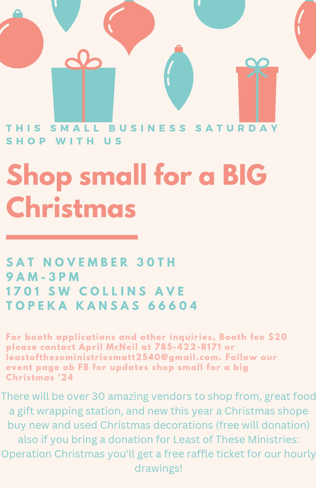 Shop small for a BIG Christmas '24