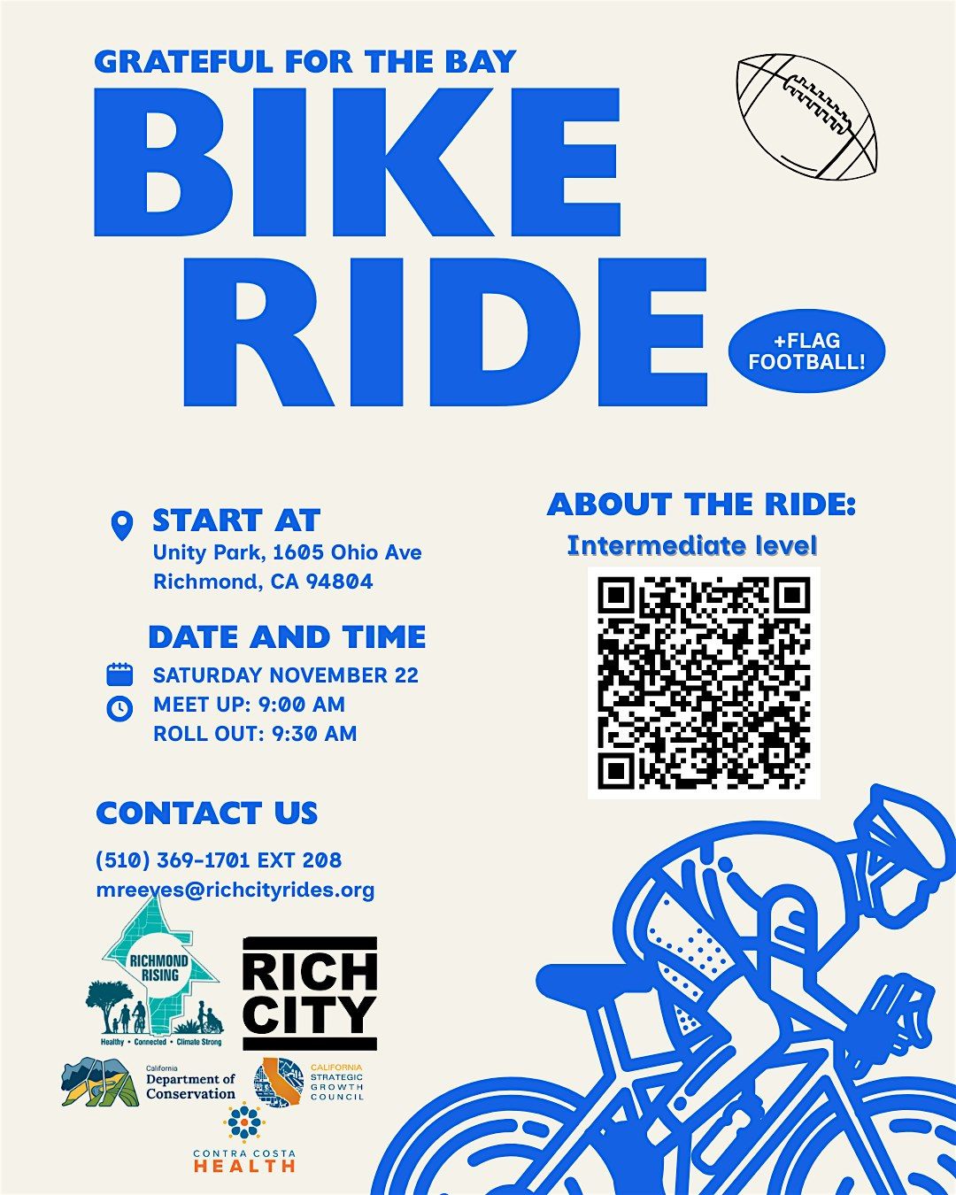 November Grateful for the Bay Bike Ride \/\/Noviembre agradecido por el paseo