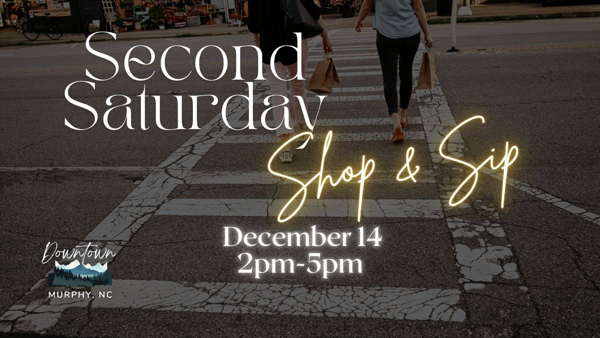 Second Saturday: Shop & Sip