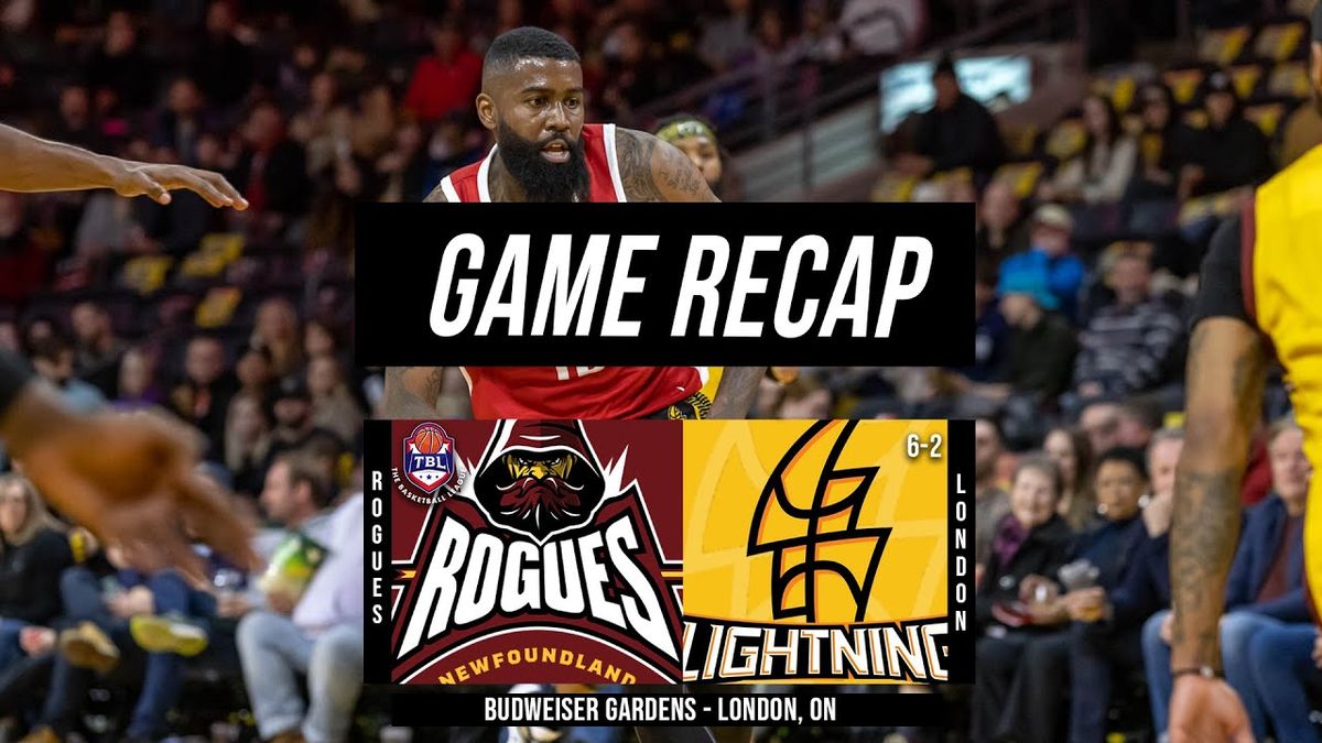 Newfoundland Rogues at London Lightning at Canada Life Place