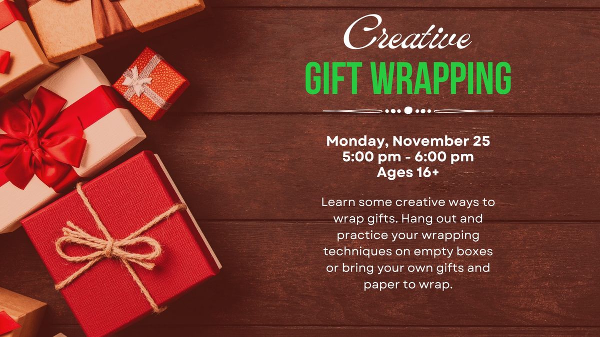 Creative Gift Wrapping