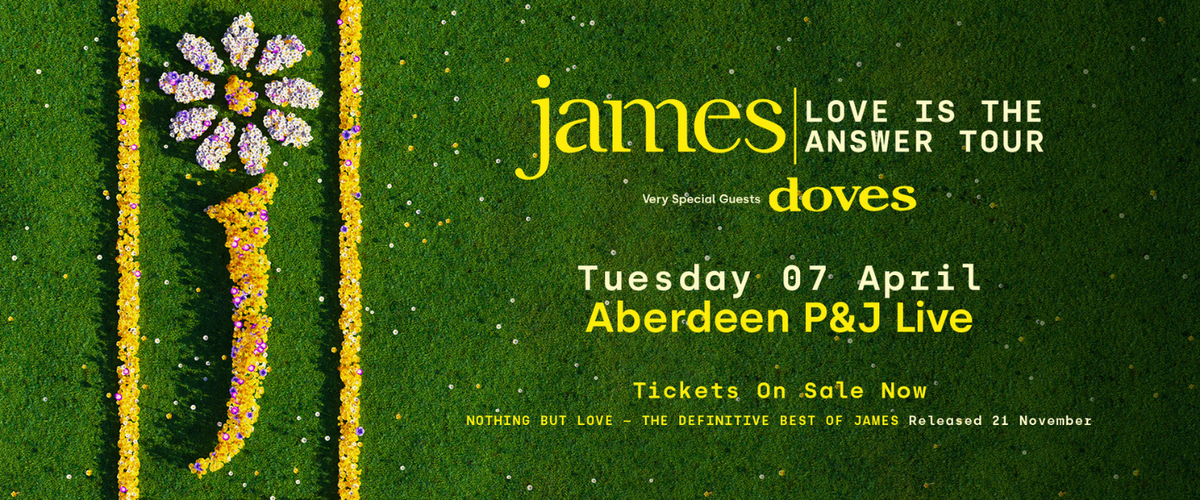 James: Love is the Answer at M&S Bank Arena Liverpool