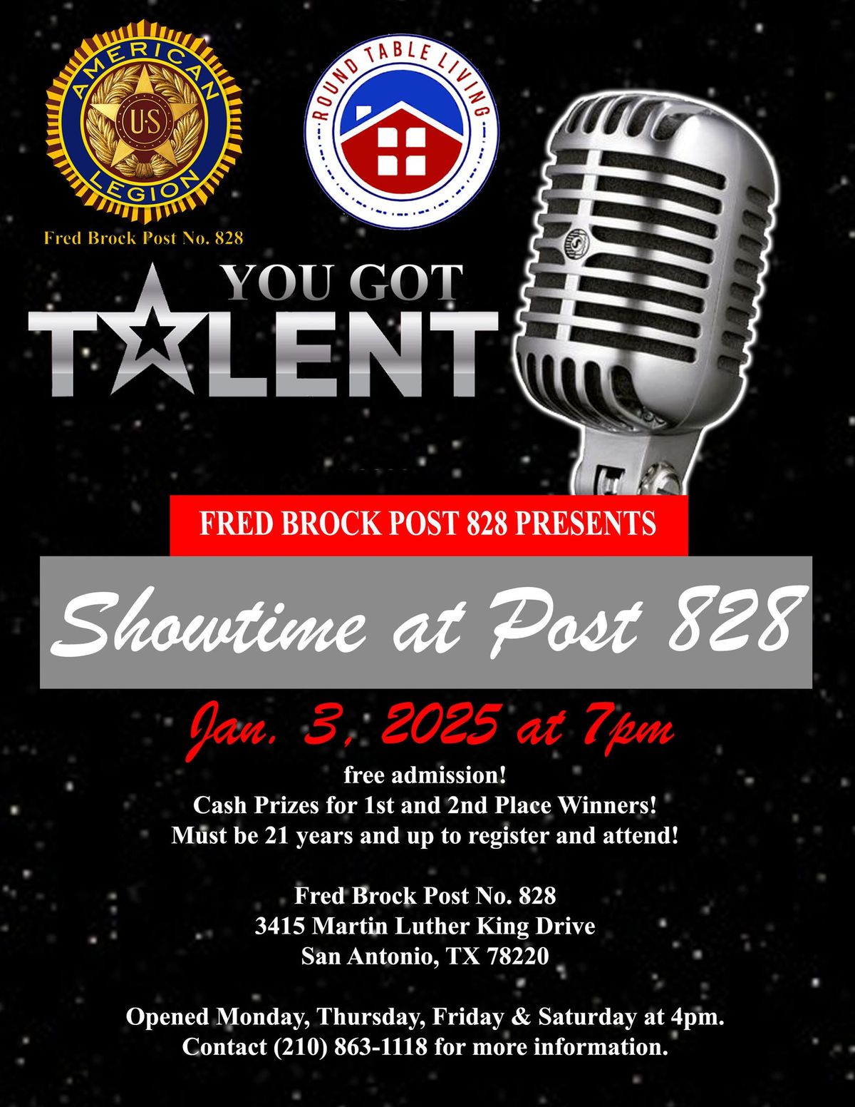 Showtime at Post 828 "The Finals"