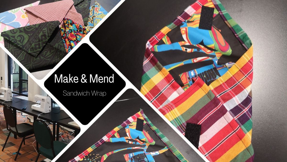 Make & Mend July: Reusable Sandwich Wrap