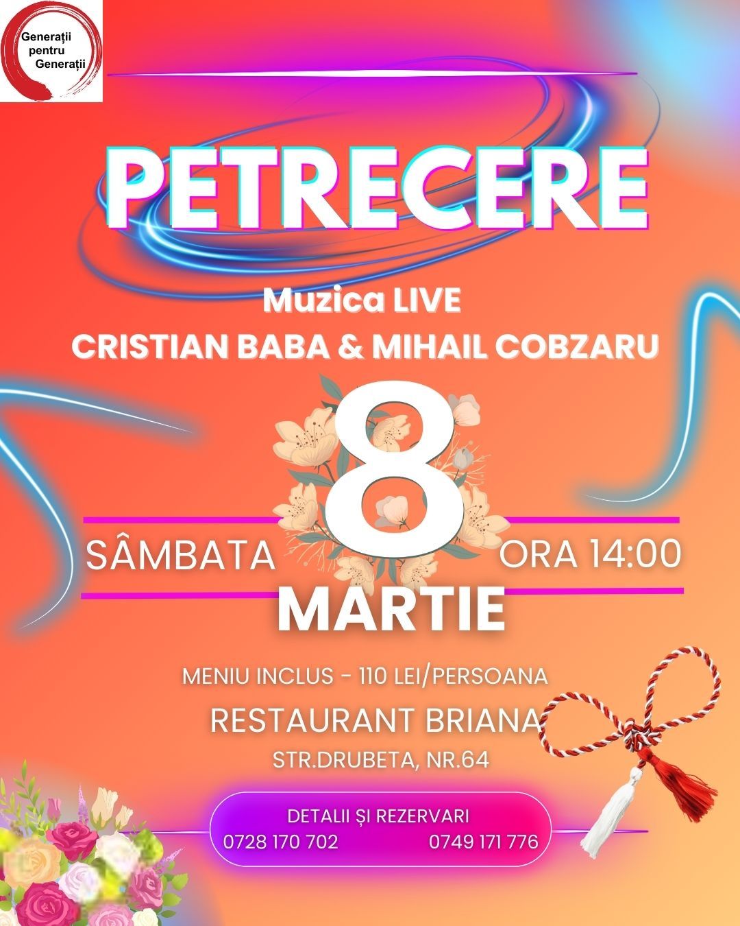 PETRECERE DE 8 MARTIE