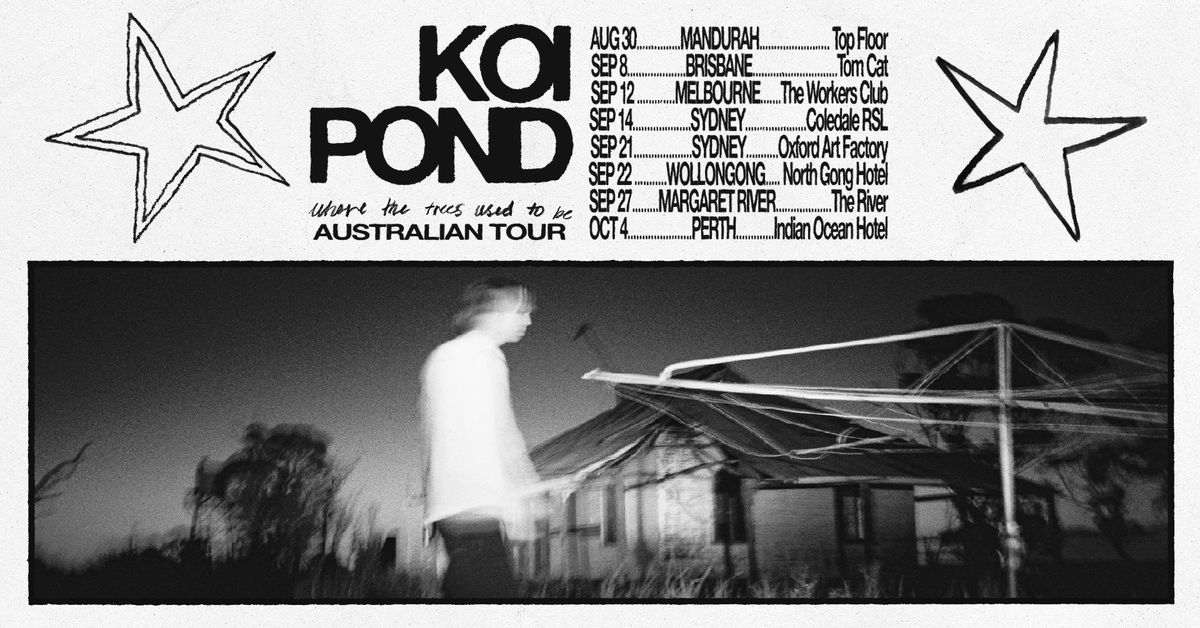 KOI POND AUS TOUR || PERTH King Blue, Humble Armada DJ Set, Sophie Lilah