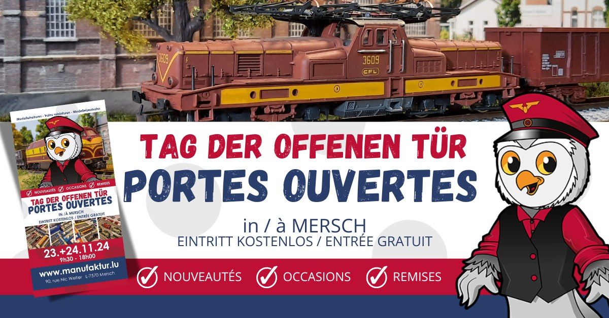 portes ouvertes - Tag der offenen T\u00fcr - Modellbahn Manufaktur