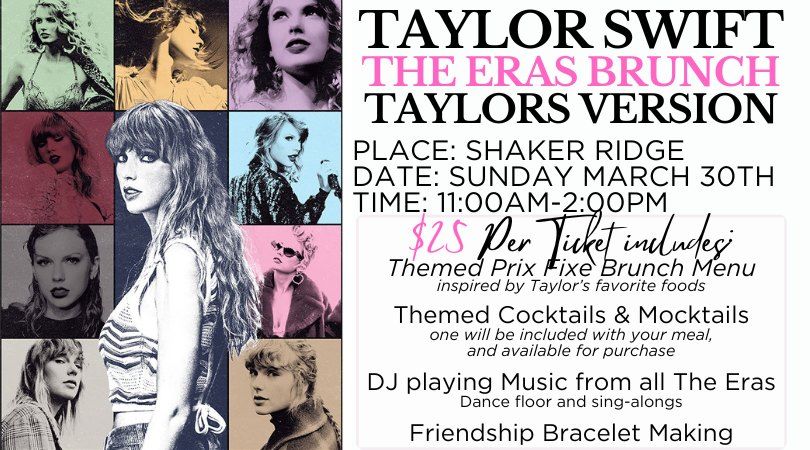 Taylor Swift Brunch (Taylor's Version) at Shaker Ridge