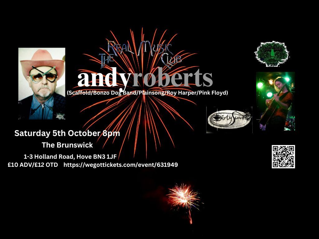 The Real Music Club Presents... Andy Roberts + Dirty Scavenger