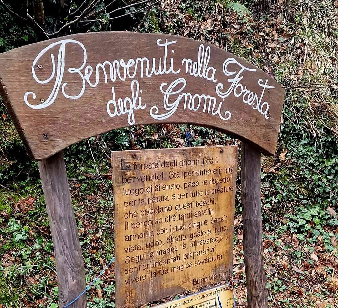 La foresta degli Gnomi \u00e8 la Cascata dell'acquapendente con pranzo 