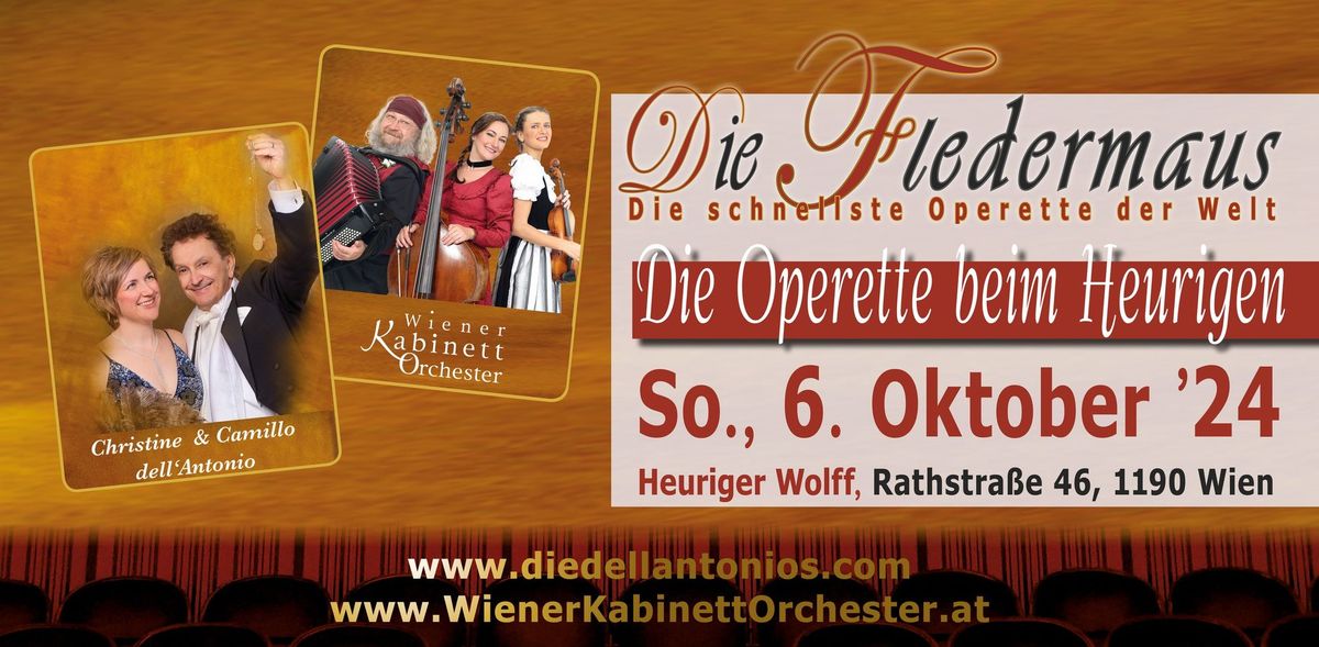 Die Fledermaus, Die schnellste Operette der Welt!