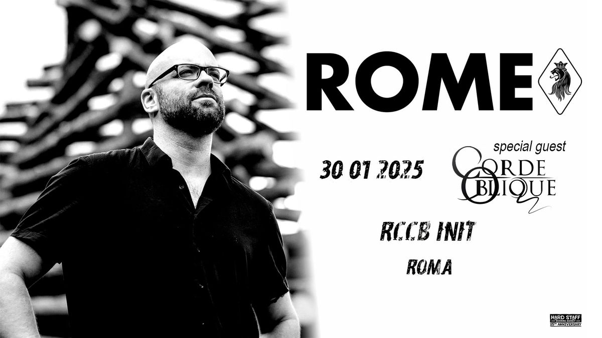 ROME (lux) in concerto + Corde Oblique \/\/ Rccb INIT_Roma