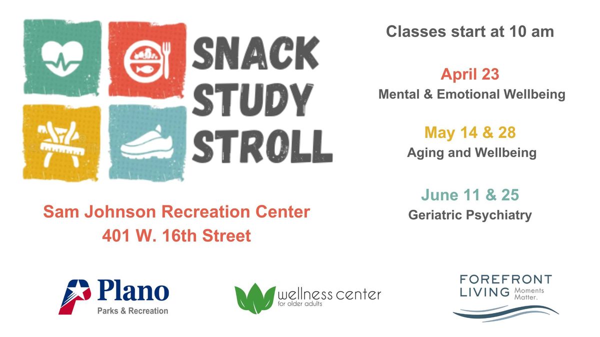 Snack, Study & Stroll (FREE!)