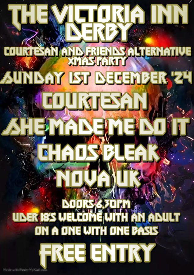 Nova UK x Chaos Bleak x She Made Me Do It x Courtesan 