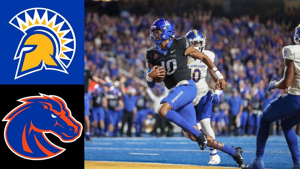 Boise State Broncos at San Jose State Spartans Football