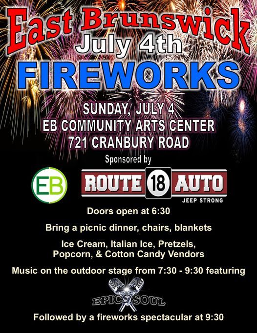 July 4th Celebration, East Brunswick Cultural Arts Center, 4 July 2021