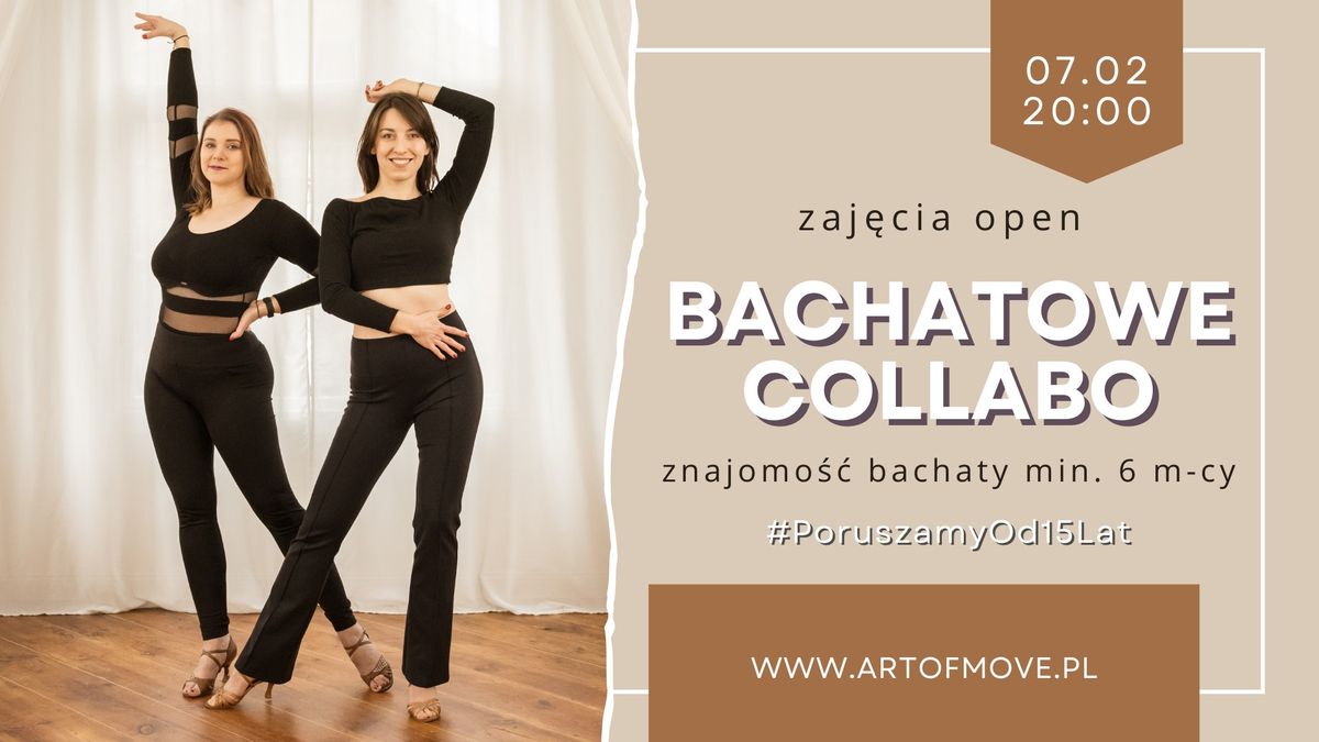 Bachata Collabo - zaj\u0119cia open \/\/ 07.02 Art of Move