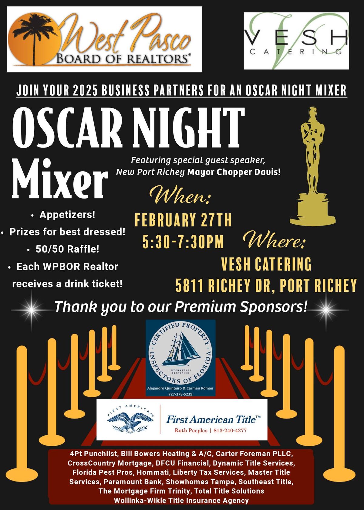 A Night at the Oscars Mixer