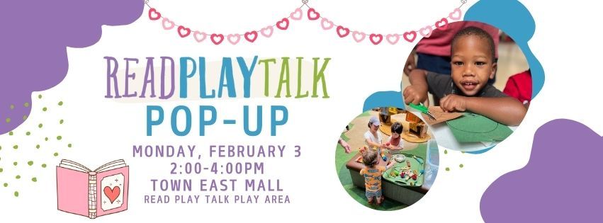 Read Play Talk Pop-Up at Town East Mall