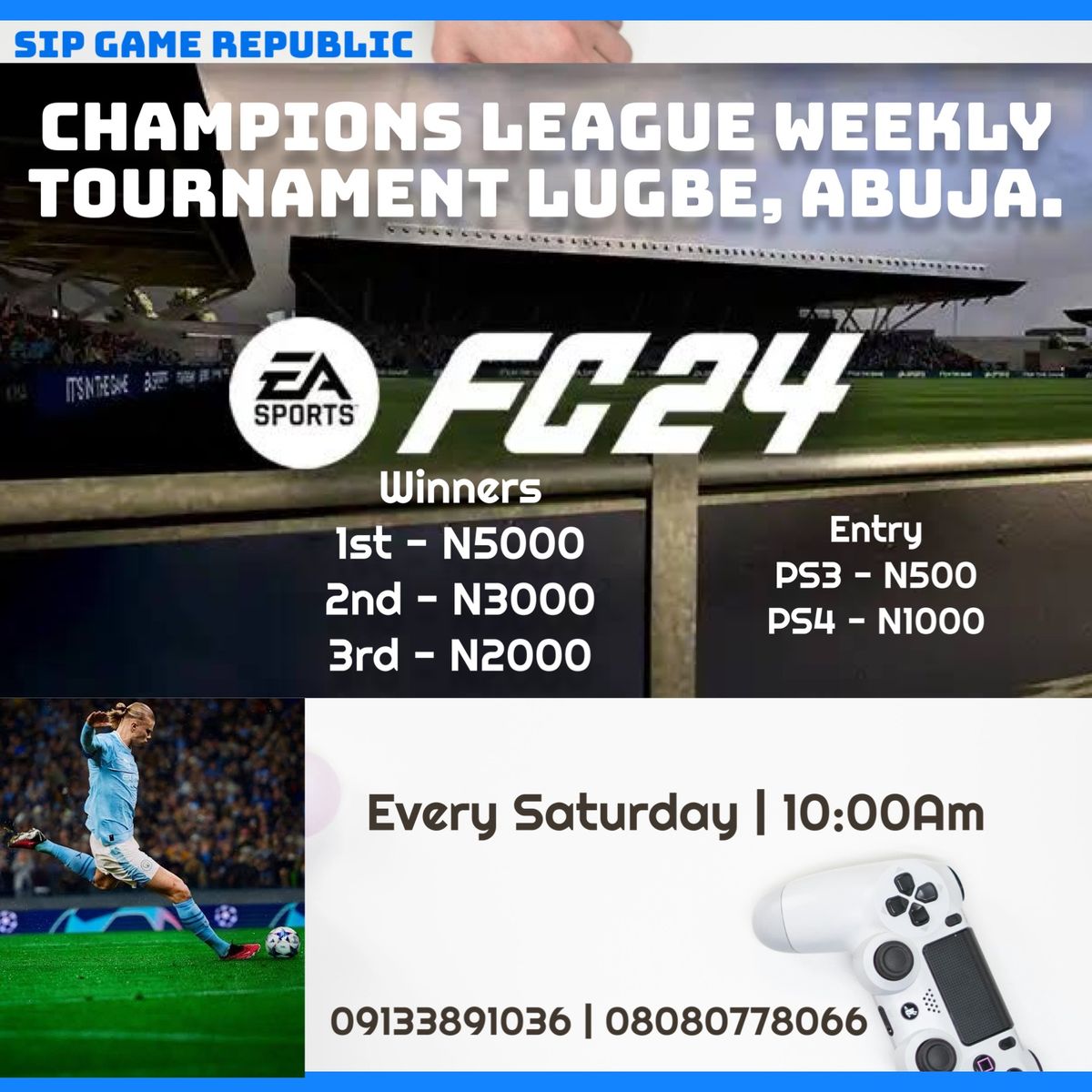 Weekly Championship Tournament (Lugbe Edition)