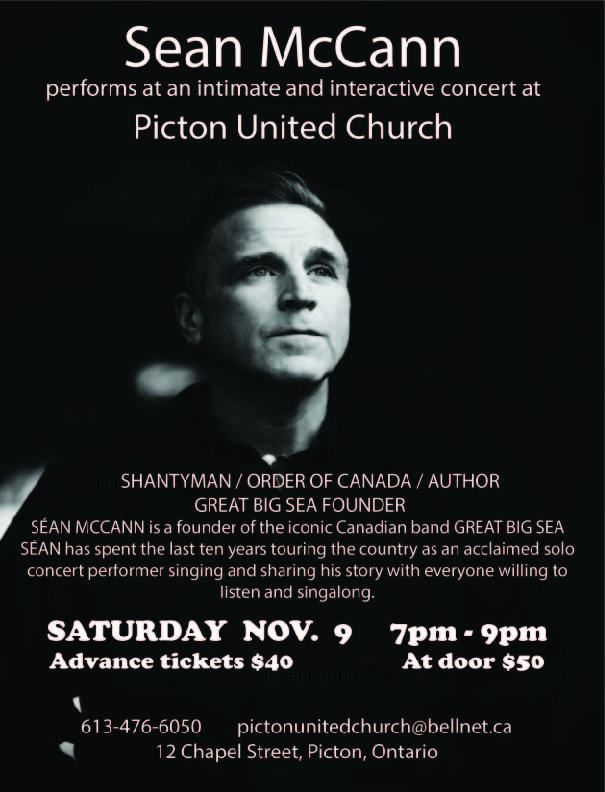 Sean McCann Live in Concert