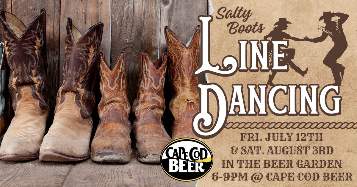 Line Dancing w\/ Salty Boots at Cape Cod Beer!