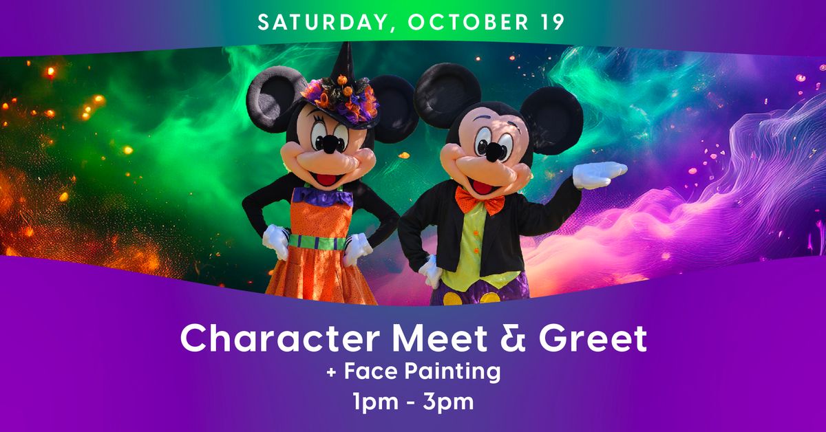 Halloween Character Meet & Greet